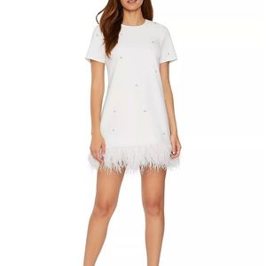Likely Marullo Rhinestone Embellished Mini Dress